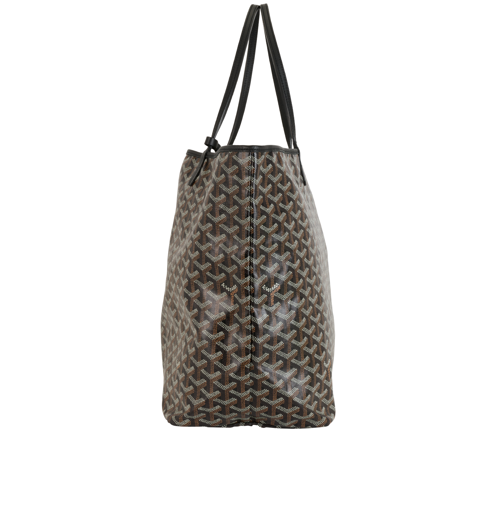 Saint Louis GM, &pound;1,900, Handbags, Black/Brown, Canvas, Bottom view